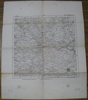Kreis-Karten der Provinz Hannover in 31 Blättern. Blatt No. 19 herausgegeben nach der von General...