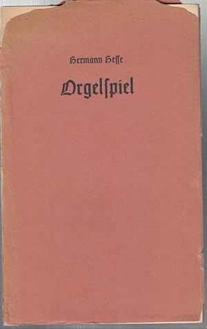 Orgelspiel.