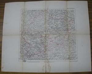 Kreis-Karten der Provinz Sachsen in 40 Blättern. Blatt No. 5 herausgegeben nach der von Generalst...