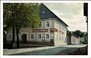 Seller image for Ansichtskarte / Postkarte Oberwiesenthal im Erzgebirge, Dotzauer's Gasthaus - Besitzer: Kurt Brckner for sale by akpool GmbH