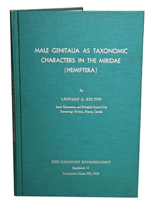 Image du vendeur pour Male genitalia as taxonomic characters in the miridae (hempitera). mis en vente par Andrew Isles Natural History Books