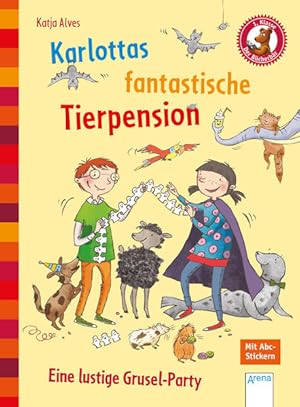 Bild des Verkufers fr Karlottas fantastische Tierpension (2). Eine lustige Grusel-Party: Der Bcherbr: Eine Geschichte fr Erstleser zum Verkauf von Gerald Wollermann