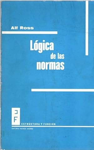 Bild des Verkufers fr Lgica de las normas . zum Verkauf von Librera Astarloa