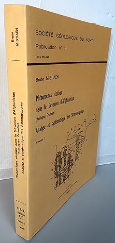 Phénomènes récifaux dans le Dévonien d'Afghanistan analyse et systématique des stromapores volume 1