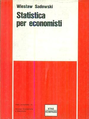 Bild des Verkufers fr Statistica per economisti zum Verkauf von Librodifaccia