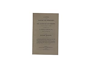 A Letter to the Electors and Inhabitants of the Borough of Whitby, Principally in Reply to a Lett...