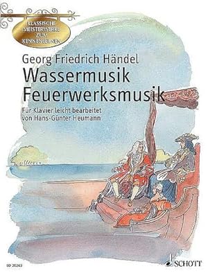 Image du vendeur pour Wassermusik - Feuerwerksmusik, Klavier : Klavier. mis en vente par AHA-BUCH GmbH