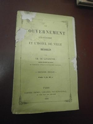 Le gouvernement provisoire & l'Hôtel de ville dévoilés