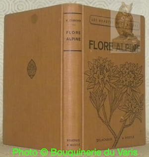 Seller image for Flore Alpine. 80 Planches hors texte en couleurs de Philippe Robert. Prface d'Aymon Correvon. Sixime dition. Collection Les Beauts de la Nature. for sale by Bouquinerie du Varis