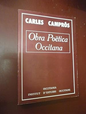 Obra, Poëtica Occitana.