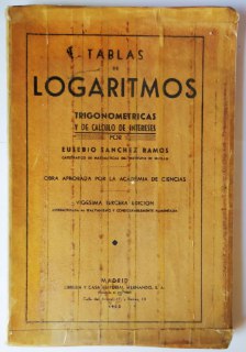 Seller image for Tablas de logaritmos. Trigonomtricas y de clculos de inters. for sale by La Leona LibreRa