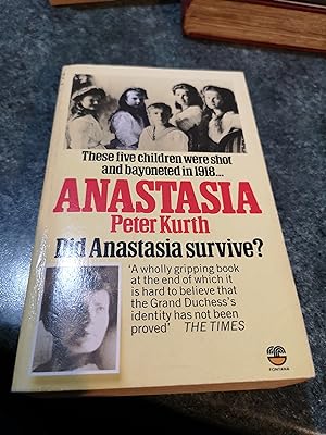 Imagen del vendedor de Anastasia - The Life Of Anna Anderson a la venta por SGOIS