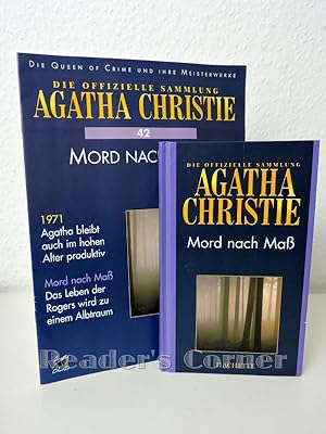 Mord nach Maß.Agatha Christie, die offizielle Sammlung, Bd. 42. Mit Magazin/Beiheft.