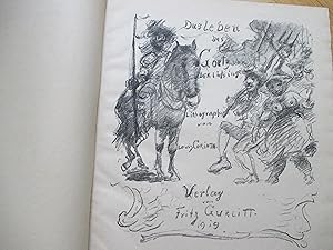 Bild des Verkufers fr Das Leben des Gtz von Berlichingen, von ihm selbst erzhlt. zum Verkauf von Michael Steinbach Rare Books