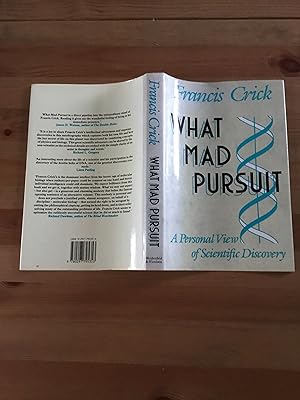 Seller image for WHAT MAD PURSUIT ,A PERSONAL VIEW OF SCIENTIFIC DISCOVERY. for sale by Highstreet Books ABA ILAB