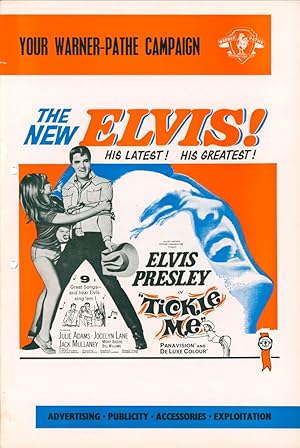 Seller image for Tickle Me [MOVIE CAMPAIGN BROCHURE]. [Elvis Presley] for sale by Adrian Harrington Ltd, PBFA, ABA, ILAB