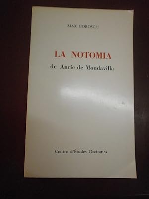 La notomia de Anric de Mondavilla (Henri de Mondeville)