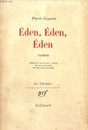 Image du vendeur pour Eden, den, den mis en vente par Le-Livre