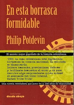 Seller image for En esta borrasca formidable. for sale by La Librera, Iberoamerikan. Buchhandlung