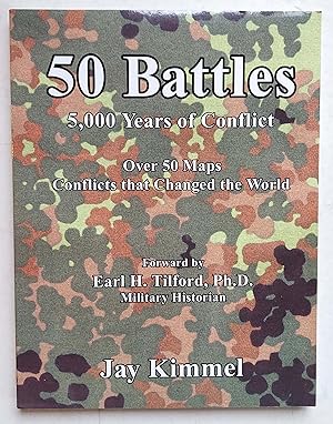 Bild des Verkufers fr 50 Battles: 5,000 Years of Conflict zum Verkauf von Shoestring Collectibooks