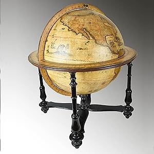 [Terrestrial globe]. In ista quam exhibemus Terreni Globi descriptione omnium regionum juxta et i...