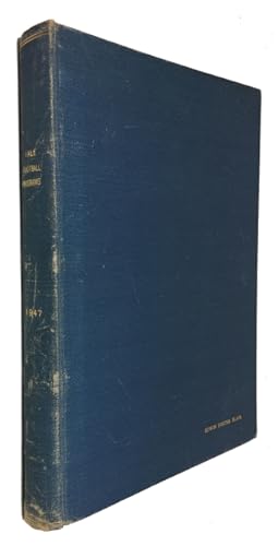 Bound volume containing Programs for All Nine 1947 Yale Football Games (King's Point, Cornell, Co...