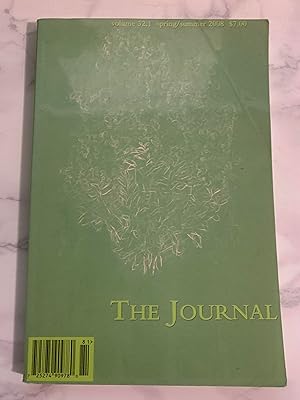 Seller image for The Journal: Volume 32, Number 1, Spring/Summer 2008 for sale by Exchange Value Books