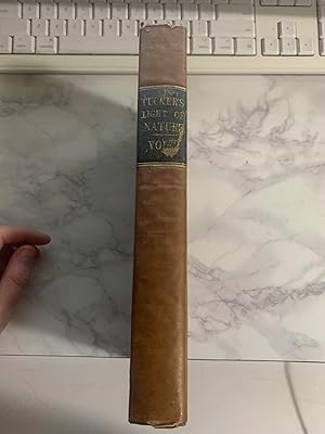 Seller image for Abraham Tucker: The Light of Nature Pursued, Volume 2 (Hardcover) Theology Continued [Signed by William E. Channing, with letter by Channing to his mother.] for sale by Exchange Value Books