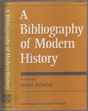 Bild des Verkufers fr A Bibliography of Modern History zum Verkauf von Between the Covers-Rare Books, Inc. ABAA