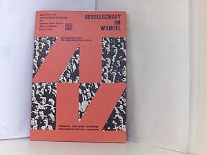 Seller image for Gesellschaft im Wandel. Begleitheft zur Schulfernseh-Sendereihe des Senders Freies Berlin for sale by Book Broker