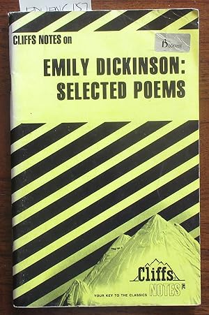 Emily Dickinson: Selected Poems (Cliffs Notes)