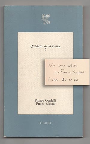 Bild des Verkufers fr Fuoco celeste zum Verkauf von Libreria Antiquaria Pontremoli SRL