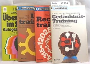 Imagen del vendedor de Gedchtnistraining / Rechentraining / Lerntraining / berleben im Stre - 4 Taschenbcher a la venta por Die Bchertruhe