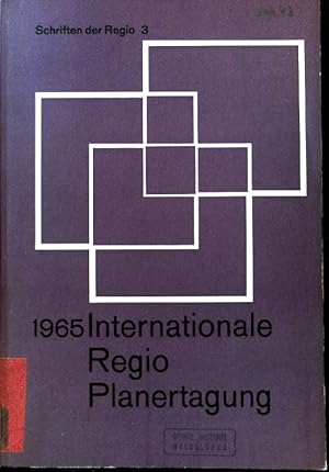 Seller image for Internationale Regio Planertagung 1965. Schriften der Regio. 3; for sale by books4less (Versandantiquariat Petra Gros GmbH & Co. KG)
