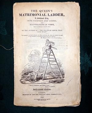 Image du vendeur pour The Queen's Matrimonial Ladder. A National Toy With Fourteen Step Scenes and Illustrations in Verse. mis en vente par Colophon Books (UK)