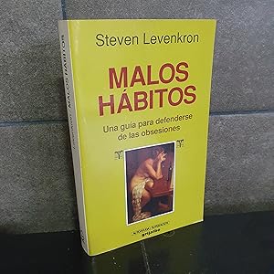 Imagen del vendedor de Malos hbitos. Steven Levenkron. a la venta por Lauso Books