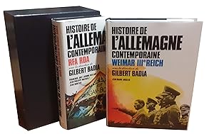 Histoire De L'allemagne Contemporaine. Tome 1: Weimar IIIè Reich. Tome 2: RFA - RDA