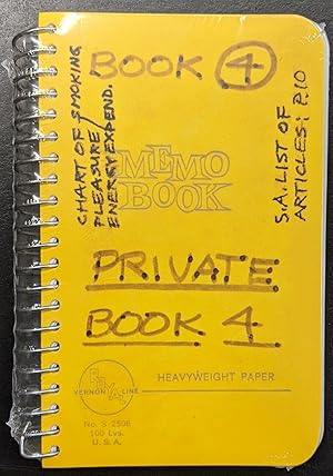 Imagen del vendedor de Lee Lozano: Private Book 4 a la venta por Moe's Books