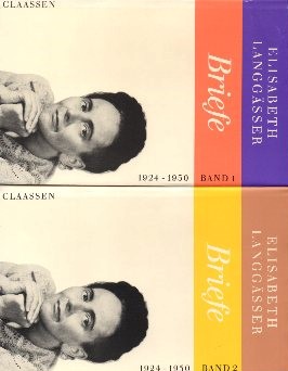 Seller image for Briefe 1924 - 1950 / Elisabeth Langgsser. 2 Bnde for sale by Auf Buchfhlung