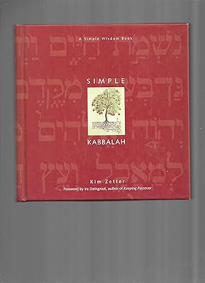 Seller image for SIMPLE KABBALAH. Foreword By Ira Steingroot. for sale by Chris Fessler, Bookseller