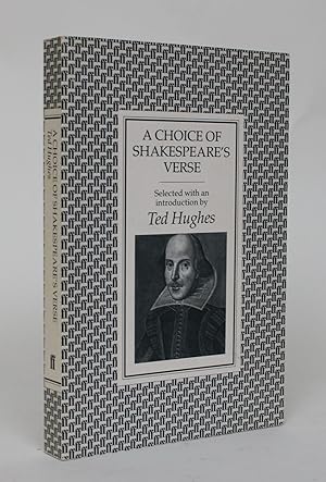 Bild des Verkufers fr A Choice of Shakespeare's Verse zum Verkauf von Minotavros Books,    ABAC    ILAB