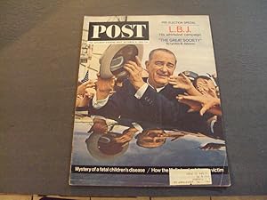 Saturday Evening Post Oct 31 1964 The Great Society