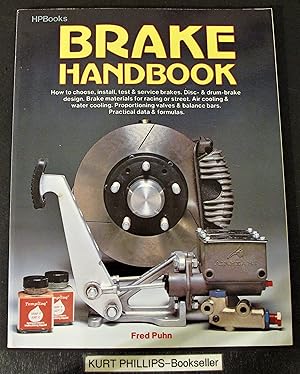 Image du vendeur pour Brake Handbook mis en vente par Kurtis A Phillips Bookseller