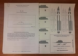 Imagen del vendedor de U4" - "U7". U-Boote der Deutschen Bundesmarine. 4 Modelle auf einem Bogen. Mit techn. Beschreibung u. Bauanleitung. a la venta por Der Buchfreund