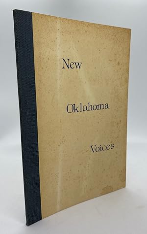 Image du vendeur pour [OKLAHOMA] [POETRY] New Oklahoma Voices mis en vente par Cleveland Book Company, ABAA