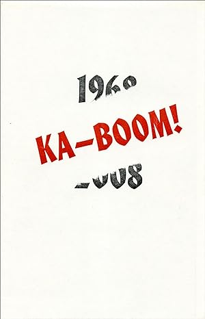 Imagen del vendedor de Ka-Boom! a la venta por Granary Books
