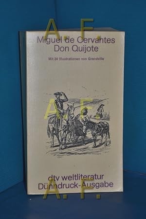 Bild des Verkufers fr Der sinnreiche Junker Don Quijote von der Mancha (Dnndruckausgabe) zum Verkauf von Antiquarische Fundgrube e.U.