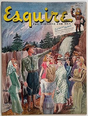 Esquire. The Magazine for Men. August 1948. [VINTAGE MAGAZINE]