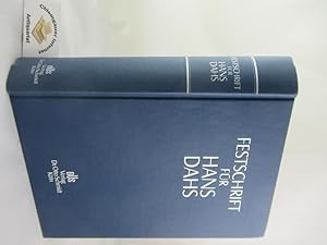 Festschrift für Hans Dahs.