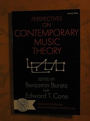 Imagen del vendedor de Perspectives on Contemporary Music Theory (The Perspectives of New Music Series) a la venta por Pistil Books Online, IOBA